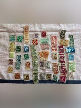 Lot #16 Vintage Belgium Stamps 90+ pcs Belgique Belgie Used Collection